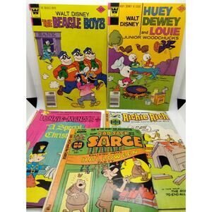 Various Whitman, Dennis The Menace, Ritchie Rich Comics Lot of 9 Bronze Age '70s